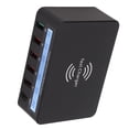 thumbnail image 3 of USB Charging Hub, Charging Block QC 3.0 Wireless Charging  For Phone Black,White, 3 of 8