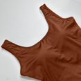 thumbnail image 4 of Penkiiy Combinaison Sans Manches à Encolure Carrée pour Femme, Kaki, G, 4 of 9