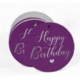 thumbnail image 2 of Inkdotpot Real Silver Foil Happy Birthday Tag Favor Hang Paper Tag 100 Piece, 2 of 6