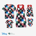 thumbnail image 1 of Disney Disney Mickey and Friends Family Matching Naia™ Colorful Checkered Pattern Top/Sleeveless Dress/Onesie, 1 of 8