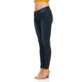 thumbnail image 2 of Cover Girl Junior's Plus Size Butt Lifting Low Rise Skinny, 2 of 8