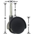 thumbnail image 1 of LAICAIW NUWEISHI (4 Caster Wheels for Ridgid Wet Dry Shop Vac - New, 1 of 2