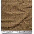 thumbnail image 1 of Soimoi Moss Georgette Fabric Geometric Formula Education Theme Decor Fabric Printed Yard 42 Inch Wide, 1 of 3