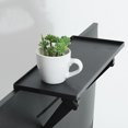 thumbnail image 4 of Visland TV Rack Router Storage Rack Strong Load-bearing Non-Slip Design Easy to Install Bedroom TV Top Shelf Wall Hanging Bracket, 4 of 8