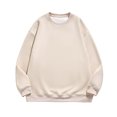 thumbnail image 2 of KIHOUT Chandails à Manches Longues pour Hommes T-Shirts Décontractés Mode Chandails à Col Rond Unis Pulls Hauts Chandail BG/L3, 2 of 4