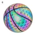 thumbnail image 2 of Glowing Reflective Basketball Holographic Luminous Party Home Outdoor Decoration, 2 of 7