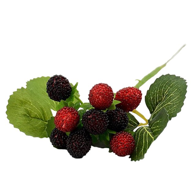Artificial Fruits Decorative Lifelike Myrica Rubra Simulation Fruits Fake Fruits for Home Decor