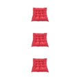 thumbnail image 4 of Maytalsory Coussin Respirant en Tissu Polyester Remplissage de Perles Libération de Pression Tissu Polyester Confortable et Respirant Rouge Vif 3Set, 4 of 6