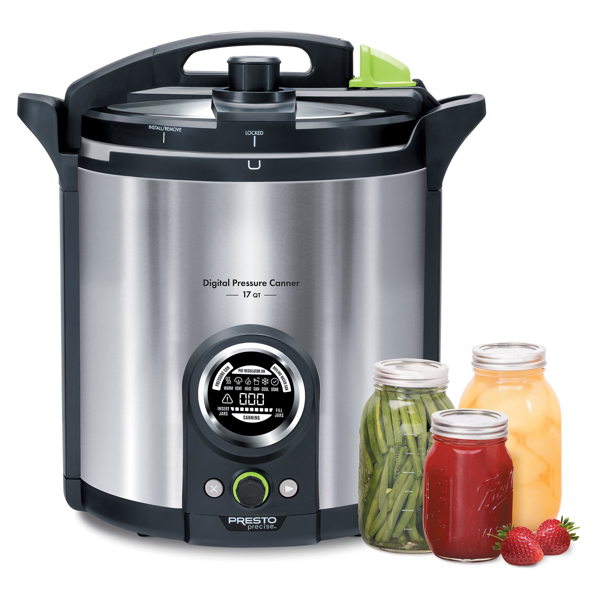 D&S Electric Pressure Cooker フルセット Presto Precise 02152 17 Qt Stainless Steel Electric Pressure