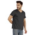 thumbnail image 3 of Inkmeso Men's V-neck Basic Tshirt Short Sleeve Solid Regular Fit Cotton Tee, 3 of 7