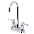 thumbnail image 1 of Kingston Brass KB8491DL Robinet de Bar Traditionnel Concord&44; Chrome Poli, 1 of 1