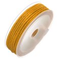 thumbnail image 3 of Unique Bargains Twisted Nylon Twine Thread Beading Cord 3mm 7M/23 Feet Extra Strong Braided Nylon String, Golden, 3 of 6
