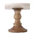 thumbnail image 4 of IMAX Corporation Lissa Marble Cake Stand in White, 4 of 5