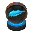 thumbnail image 1 of 3d Glowing Crystal Ball Night Light Ornament Creative Coloful Night Scene Lamp With Base For Home Decor Gift, 1 of 9
