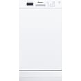 thumbnail image 1 of Danby DDW18D1EW 18" Wide Built-in Dishwasher in White, 1 of 9