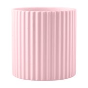 CUITING Ceramic Planter Elegant Textured Ceramic Pots for Plants Natural Clay Composition Planters for Indoor Plants Orange
