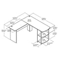 thumbnail image 4 of Dorel L-Shaped Desk, 4 of 4