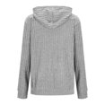 thumbnail image 4 of Erwazi Cardigan Sweaters for Women Ribbed Knit Zip Up Hoodies Long Sleeve Tunic Tops Lightweight Cardigans Jackets, 4 of 6