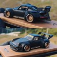 thumbnail image 4 of 1/64 Hot Wheels Carlomo N-Class 2 Detail-up Sets Wheels With Rubber Tires Assembly Rims for Model Car Tomica 4pcs Set N019A, 4 of 6