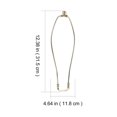 thumbnail image 3 of Lamp Shade Holder Lamp Harp Lamp Shade Bracket Support for Table Light Floor Light, 3 of 9
