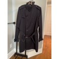 thumbnail image 1 of The Kooples Men's Jenna Trench Coat In Dark Navy Size 48, 1 of 1
