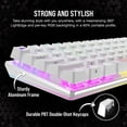 thumbnail image 5 of CORSAIR K70 PRO Mini Clavier de Jeu Mécanique Sans Fil RVB 60 %, 5 of 5