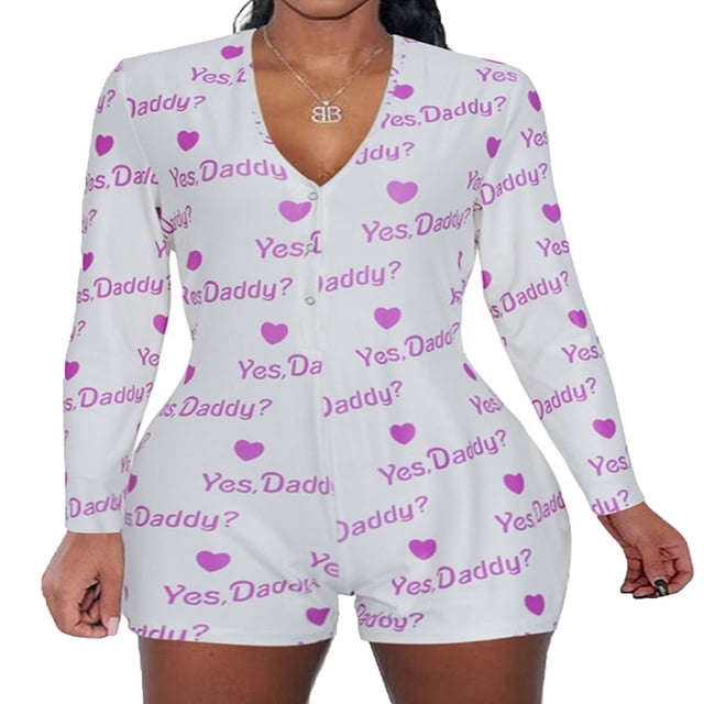 MesaSe Femmes V-Cou Bodycon Bouton Sleepwear Combinaison Shorts Rompers