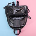 thumbnail image 3 of Women Backpack Visible Zipper Pocket Rucksack Shopping School Umbrella Tissues Books Wallet Shoulder Waterproof Bag Books Wallet Storage Organizer Strap, 3 of 7