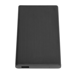 External Hard Drive Enclosure, Up To 6Gbps High Speed Aluminum Alloy USB3.0  Hard Drive Case For 2.5 Inch 79.5mm  0.30.4in SSD HDD, Support 2TB Capacity