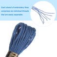 thumbnail image 4 of Unique Bargains Fil à Broder Bleu Foncé, 8 m - 12 Écheveaux, 4 of 6