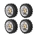 thumbnail image 1 of 1/10 Off-road Tires, Off-road RC Tires, Racing Off-Road Vehicle Tires RC Accessory Rubber Tyre Outdoor For RC 1:10 Car Part, 1 of 8