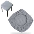 thumbnail image 1 of Harpily Vanity Stool Covers Square Dining Chair Seat Covers for Wedding Party Bar Hotel Stretch Stool Cover With Non Slip Design, 1 of 4