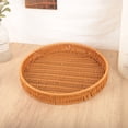 thumbnail image 4 of EGNMCR Plastic Imitation Vines Woven Basket Storage Basket Fruit And Vegetable Storage Basket Snack And Candy Tray Bread Basket Multi Functional Storage Tray Plastics storage basket, 4 of 7
