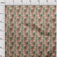 thumbnail image 3 of oneOone Viscose Chiffon Dusty Green Fabric Abstracts Craft Projects Decor Fabric Printed By The Yard 42 Inch Wide, 3 of 5
