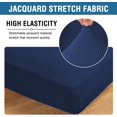 thumbnail image 4 of Super Stretch Stylish Cushions Covers/Furniture Cover Spandex Jacquard Small Checked Pattern Super Soft Slipcover Washable Individual, 4 of 8