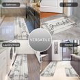 thumbnail image 4 of MeyJey Kitchen Rug Set of 2, Anti Fatigue Kitchen Mat 2 Pieces, Non Skid Waterproof Cushioned Floor Mat and Runner Rug, 17"x28"x0.5"+17"x59"x0.5", Off-White, 4 of 6