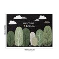 thumbnail image 3 of TIMIFIS Bathroom Rugs Entrance Door Carpet Polyester Carpet Bathroom Absorbent Toilet Door Mat Non-Slip Easy to Care No Slip Mat Interior Decoration Mat Bath Mat, 3 of 6