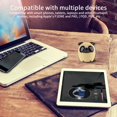 thumbnail image 4 of Wireless Mini Stereo Small Speaker Cute Children's Portable Mobile Phone Subwoofer,Black&friday Deals 2024,Cyber&Monday Deals 2024,PENDANE,Beige, 4 of 8