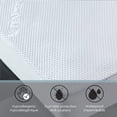 thumbnail image 3 of Cotton House - Protège-Matelas en Tencel, Résistant aux Taches et Imperméable, Format Grand Lit, Blanc, 3 of 5