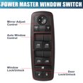 thumbnail image 3 of Unique Bargains Car Master Power Window Switch 68110871AA for Chrysler Town & Country 2012-2016, 3 of 10