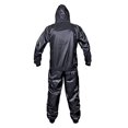 thumbnail image 5 of DEFY Heavy Duty Sweat Suit Sauna Exercise Gym Suit Fitness, Weight Loss, Anti-Rip, with Hood (Large), 5 of 5