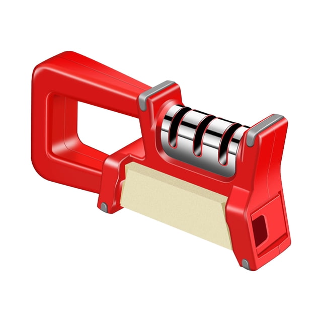 JWshufel Four Edge Premium Household Knife Sharpener Multifunctional and Fast 5 Second Sharpening Tool for Kitchen Scissors Diamond Stone and Quality Grinding Wheel