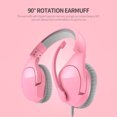 thumbnail image 3 of Kingston Kingston HyperX Stinger Gaming Headset: Over-Ear Design with Noise-Cancelling Mic, Comfortable 90° Rotating Earmuffs, Multi-Platform Support for PC, Xbox, PS4, and Mobile Devices, 3 of 6