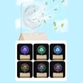 thumbnail image 4 of Transparent Desktop Fan, Quiet and Magnetic Wall Mounted Design 4 Wind Speed Clear Magnetic Portable Fan for Daily Home Camping, 4 of 7