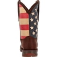 thumbnail image 4 of Durango Men's 11" Rebelâ¢ by Durango Patriotic Pull On Western Boot Brown/Union Flag - DB5554, 4 of 6