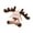 Deer, variant on jifeng Christmas Throw Pillow Cartoon Xmas Stuffed Toy for Bedding Room Living Room Deer