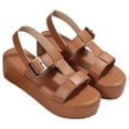 thumbnail image 1 of DPTALR Women Flat Heel Sandals Comfortable Round Toe Causal Sandals, 1 of 4