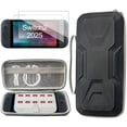 thumbnail image 1 of Carrying Case for Nintendo Switch 2, Armored Mech Design, Hard Shell Waterproof Portable Travel Carry Case Game Storage Bag with 2 Screen Protectors - Black, 1 of 7