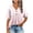 Rose A, variante sur WRKEKC Hauts d'Été pour Femmes, T-Shirt à Col en V Extensible pour Femmes, Décontracté à Manches Courtes, Boutonné, Coupe Ample, Élastique, Confortable, Haut d'Été à Imprimé Non Positionné