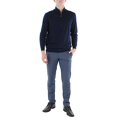 thumbnail image 3 of Club Room Men’s Quarter-Zip Merino Wool Blend Sweater (Navy, S), 3 of 4